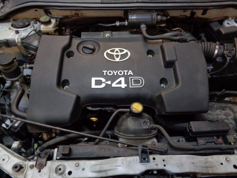 Двигатель Toyota 2.0 D4D дизель технические характеристики