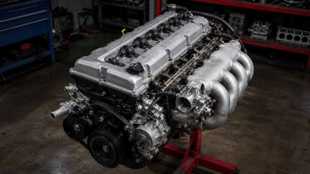 Рядный шестицилиндровый двигатель Toyota 1JZ-GE